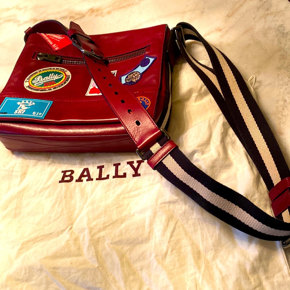 Mens Bally Messenger Bag